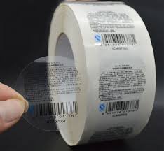 Barcode Labels Transparent